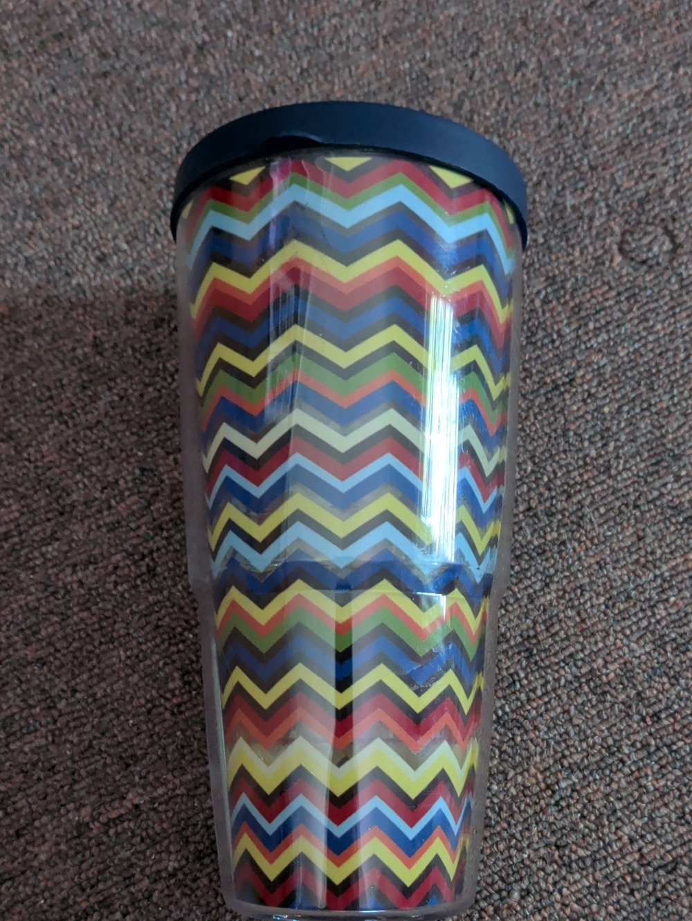Chevron Pattern Tervis 20oz Travel Tumbler - Multicolor